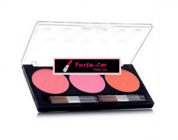 Paleta de 3 blushes